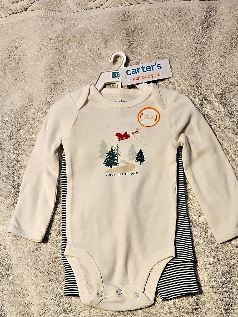Carter's Baby 3M Striped Outfit Set